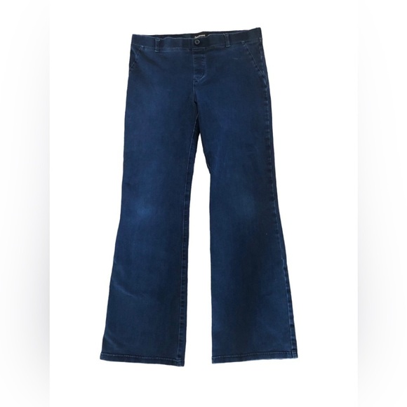 BetaBrand Mid Rise Denim Pull On Jean Sz XLT Tall Dark Wash Feel Like Yoga Pants - Picture 1 of 6